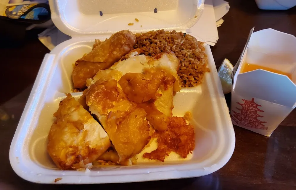 Lemon Chicken Combo Fried Rice